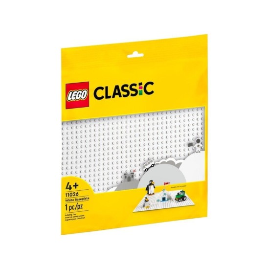 LEGO Classic Baseplate - 11026 White