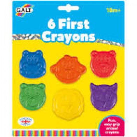 6 First Crayons