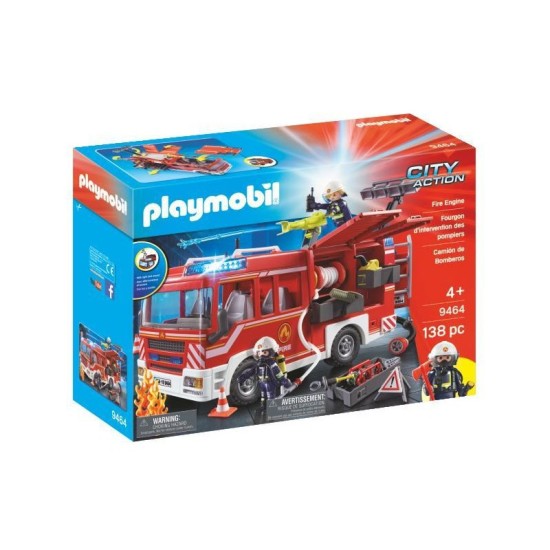 9464 City Action Fire Engine with Working Water Cannon
