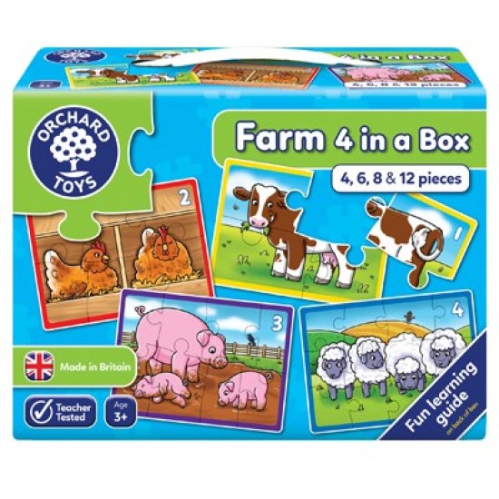 Farm Four in a Box Jigsaw