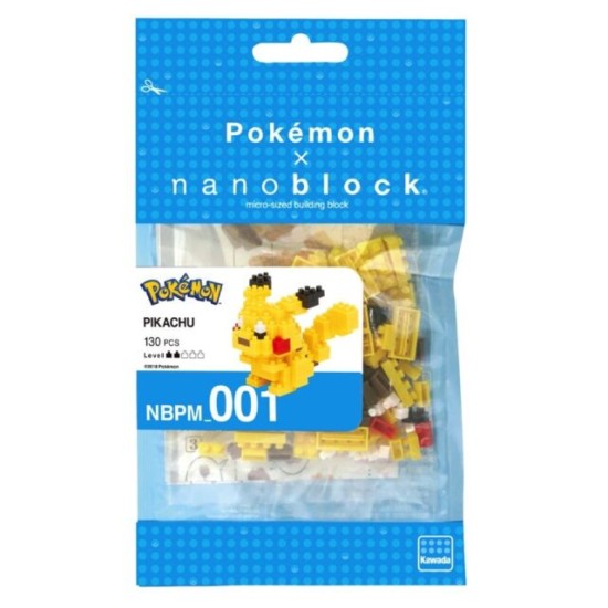 Pokémon nanoblocks - Pikachu