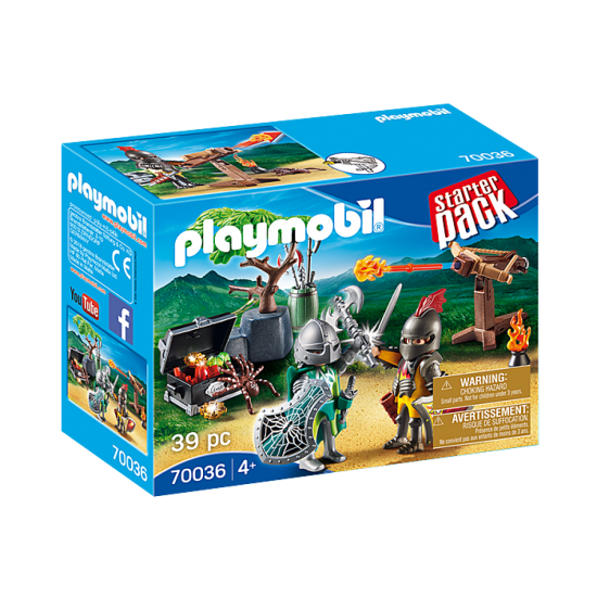 Playmobil 70036 Starter Pack Knight's Treasure Battle