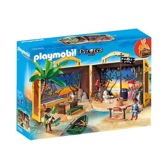 Playmobil 70150 Pirates Take Along Pirate Island