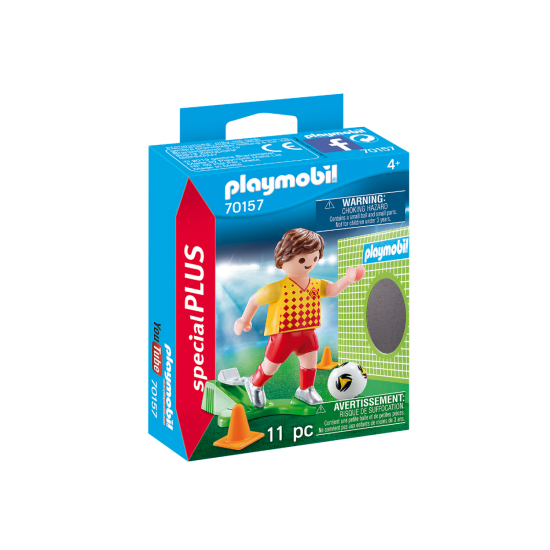 Playmobil 70157 Special Plus Soccer Player with Goal