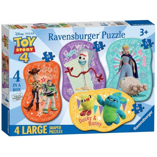 Toy Story 4  Four Large Shaped Puzzles 
