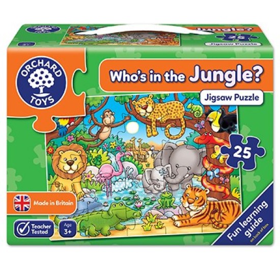 Who's in the Jungle Jigsaw