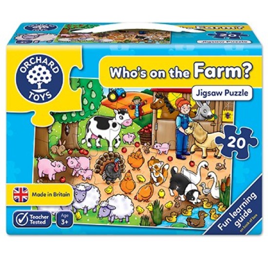 Who's on the Farm Jigsaw